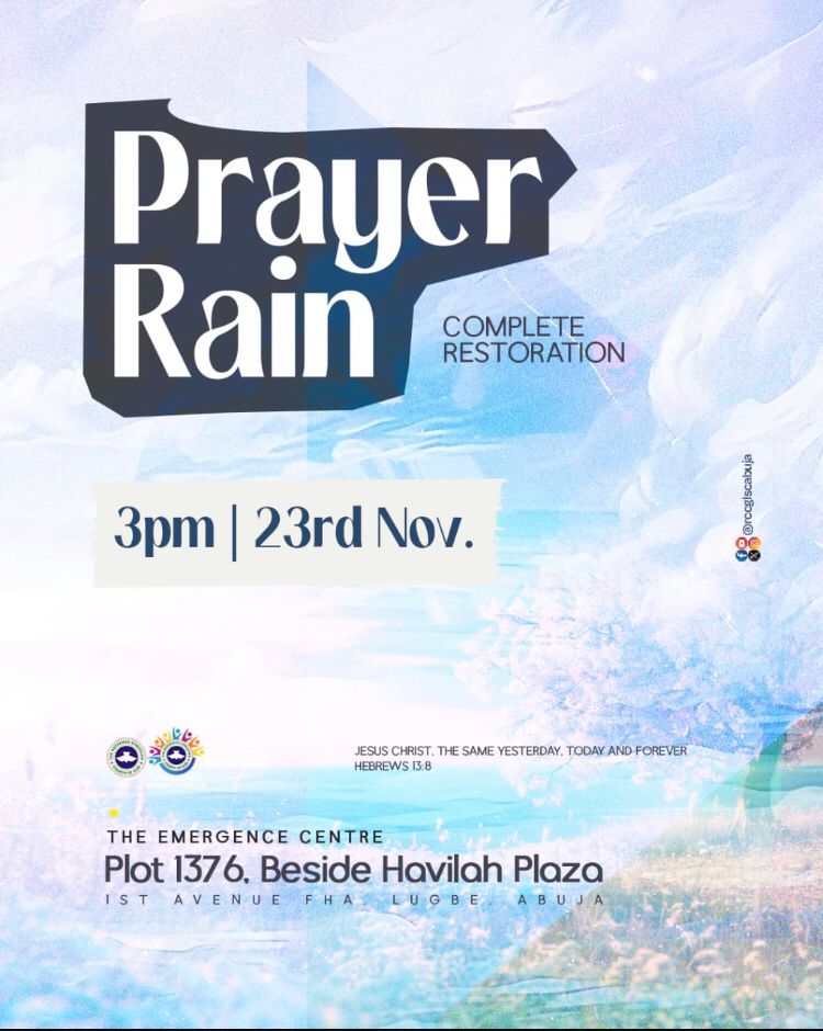 prayer rain